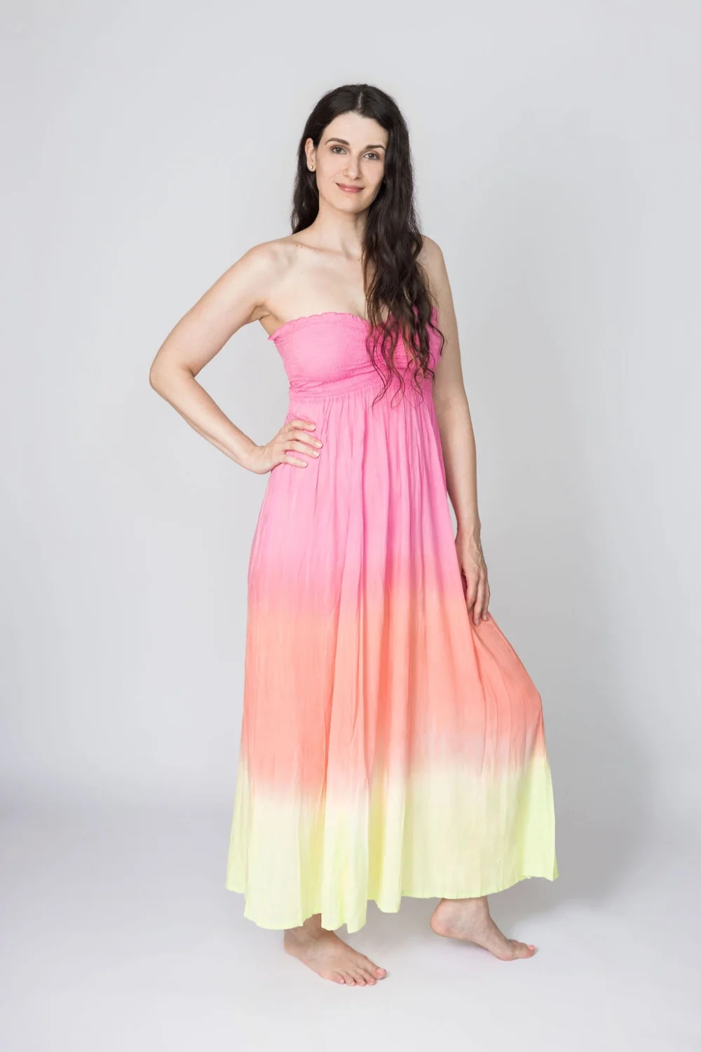 "Sari Suriya – Napfényölelés" maxi ruha - Image 5