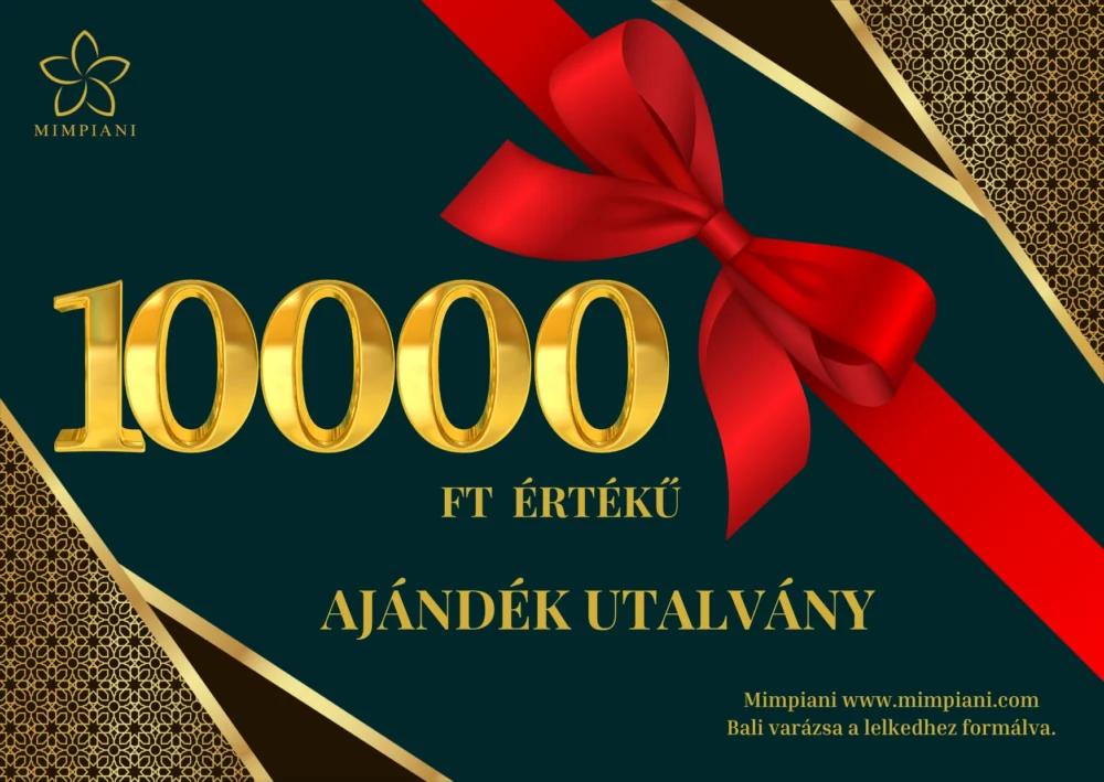 Ajándékutalvány– Ajándékozz Lélekből- 10000 Ft